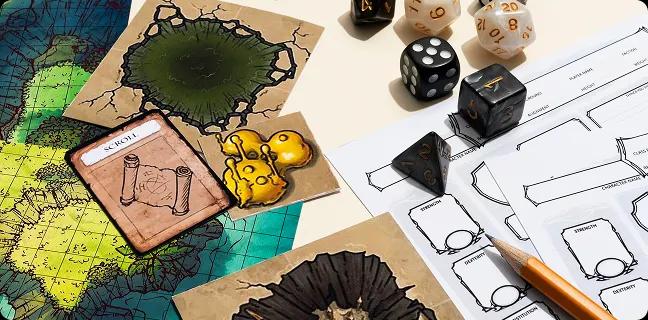 Board Games and Fiction